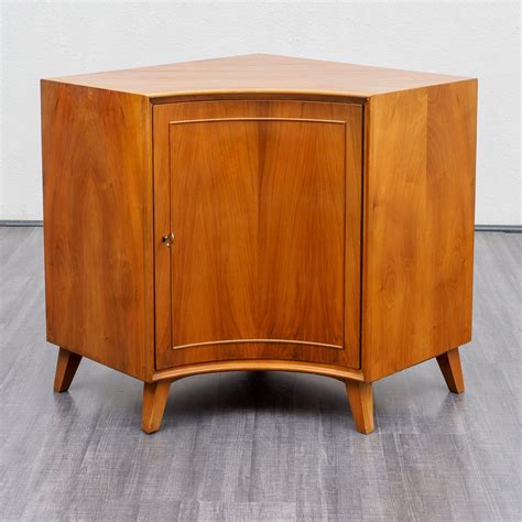 Midcentury Corner Cabinet In Walnut 1950s 116430