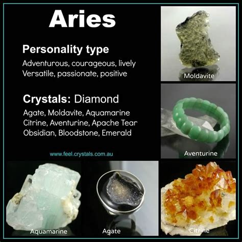 Aries Healing Crystals Feel Crystals And Jewellery Crystals Aries