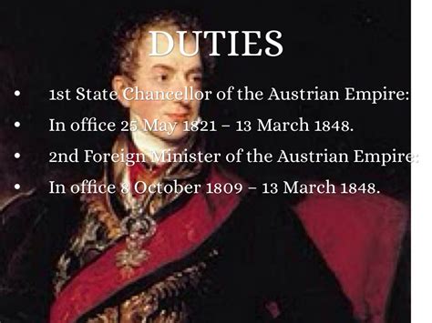 Best ★prince metternich★ quotes at quotes.as. Klemens Von Metternich Quotes. QuotesGram