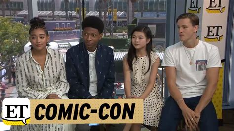 Her dark eyes flashed, and when she spoke, i saw that they had cut the wires on her braces but had left the metal nubs glued to her front teeth. Comic-Con 2018: The Cast of The Darkest Minds Explain ...