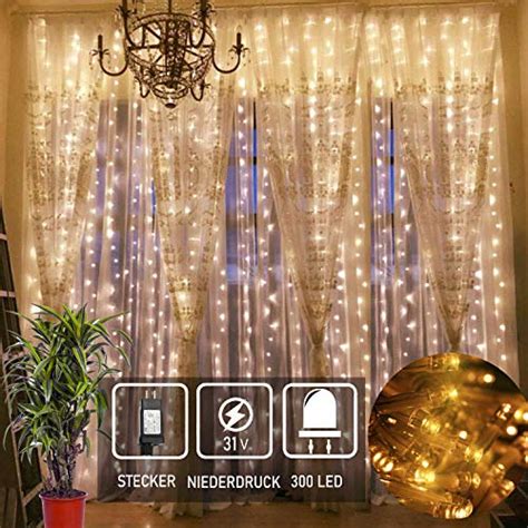 Jedes jahr wieder ist weihnachten das schönste aller feste. Led Lichtervorhang für Weihnachten 300 leds sterne ...