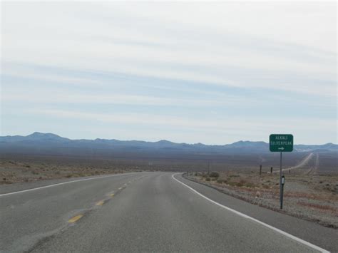 Nevada Aaroads Us Highway 95 Southbound Tonopah To