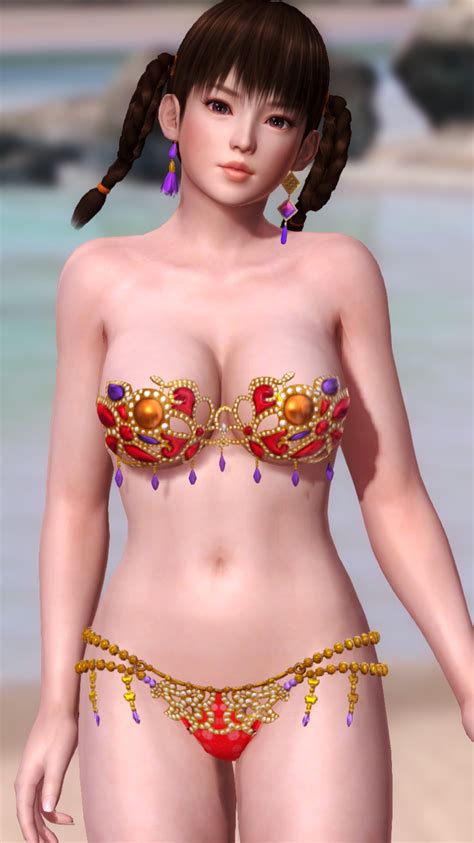 Leifang Doax3s Scarlet Bikini By Funnybunny666 On Deviantart
