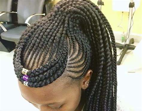 This hairstyle could work on all face shapes depending on how. Top 20 latest cornrows hairstyles 2020 Tuko.co.ke