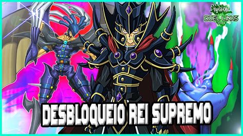 Desbloqueio Jaden O Rei Supremo Yu Gi Oh Duel Links Youtube