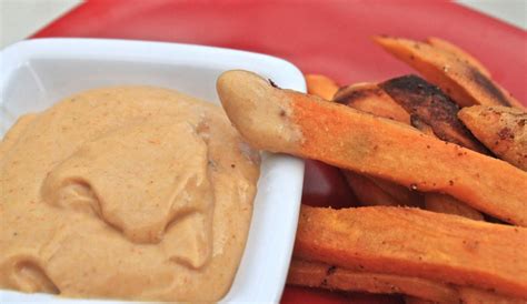 This sweet potato fry dipping sauce with mayo and maple syrup is the perfect compliment to those crispy, orange sticks of sweet potato. sweet potato fries with curry mayo dipping sauce | greens ...