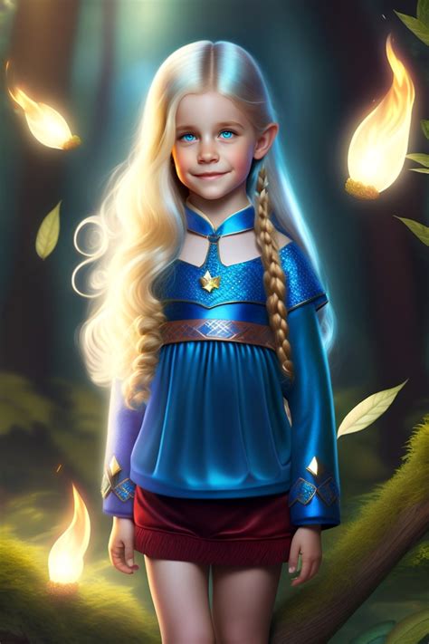 download ai generated girl forest royalty free stock illustration image pixabay
