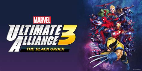 Get Right Into The Action Of Marvel Ultimate Alliance 3 The Black