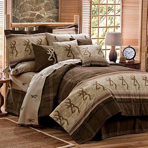 We carry all camouflage patterns in exclusive comforters, bedding sets, sheets & matching camo bedroom accessories Buy Browning Buckmark Twin Comforter Set in Brown from Bed ...