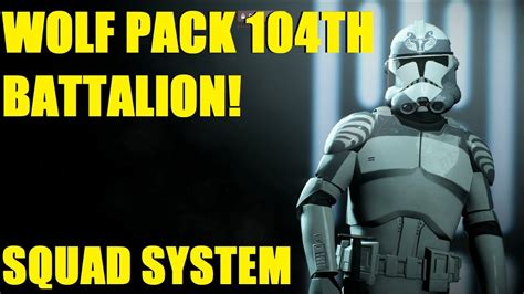 The 104th battalion, cef, was an infantry battalion of the great war canadian expeditionary the 104th battalion was authorized on 22 december 1915 and embarked for britain on 28 june 1916. Star Wars Battlefront 2 - NEW Wolf Pack 104th Battalion ...