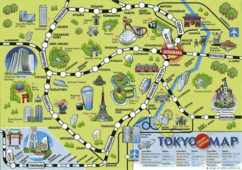 Tokyo Pocket Guide Tokyo Tourist Map With The Best Sightseeing