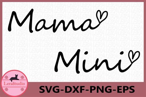 Mama Svg Mini Svg Mama Mini Svg 1290526