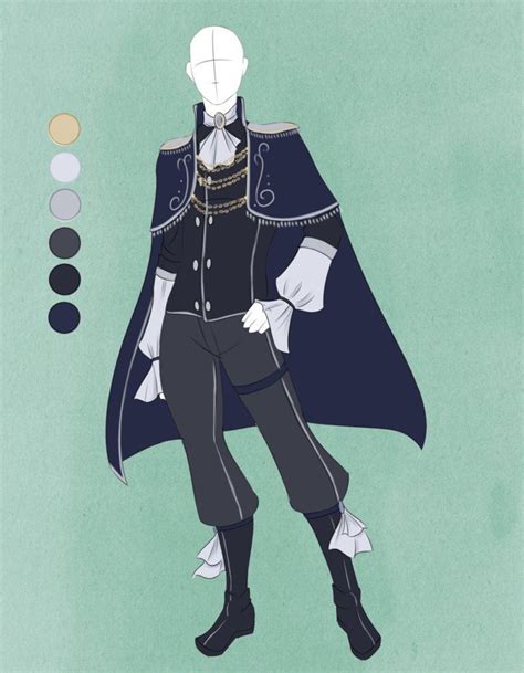 Prince Character Design Inspiration Anime Outfits Fashion Design