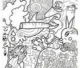 Coloring Stoner Psychedelic Weed 420 Leaf 70s Adults Drawing Trippy Printable Pot Sheet Getcolorings Getdrawings Sketch Colorings Template sketch template