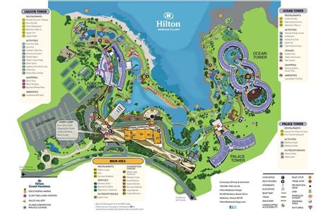 Hilton Hawaiian Village Towers Map