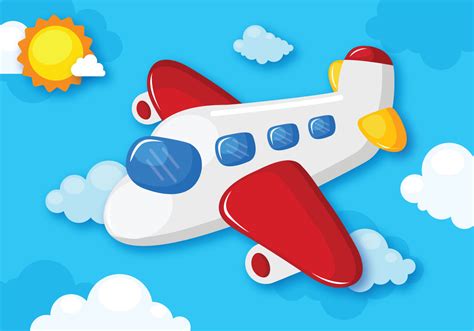 Cartoon Plane Vector Art Icons And Graphics For Free Download