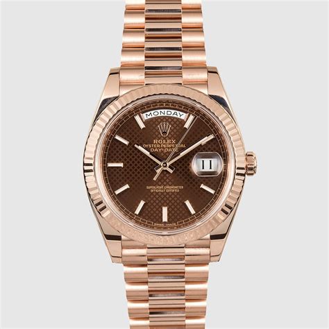 Safe favorite watches & buy your dream watch. Rolex Day Date 40 228235 - Edinburgh Watch Company ...