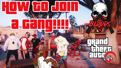 How I Joined The Bloods Gang In Gta5 Rp Best Free Gang Rp Server To