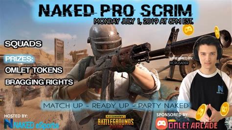 Naked ESports On Twitter Dont Forget To Come Out And Watch Naked Pro Scrims Tonight Starting