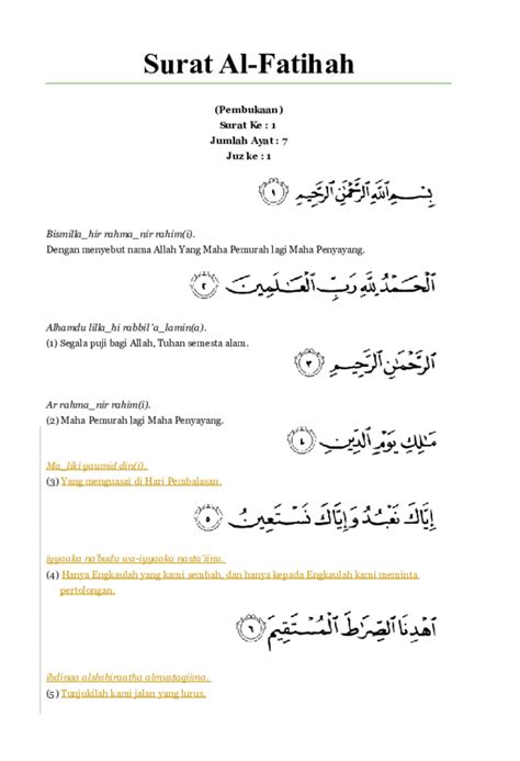Detail Surat Al Bayyinah Latin Koleksi Nomer 16