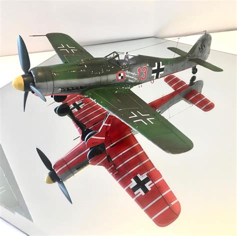 Rot 13 Eduard 148 Fw 190d 9 Focke Wulf Fw 190 Imodeler