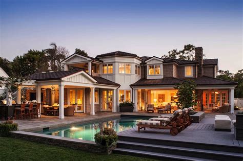 beautiful coastal style home in southern california with inspiring details luxury homes dream