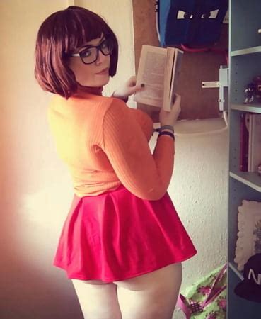 Velma Dinkley Cosplay Bitch Mix Scooby Doo Glasses Nerd Pics