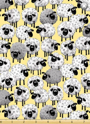 Susybee Fabric Sheep Fabric Susybees Lewe The Ewe Etsy Sheep