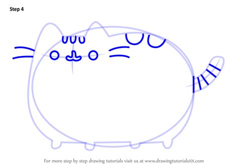 Learn How To Draw Pusheen The Cat Memes Step By Step Drawing Tutorials