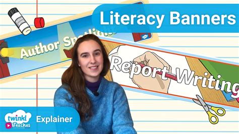 Literacy Display Banners Youtube
