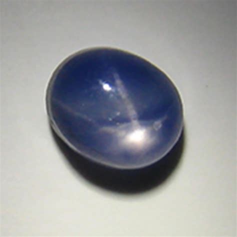 Amazing 079ct Natural Blue Six Ray Star Sapphire Opaque Gem Etsy