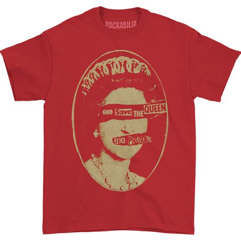Sex Pistols God Save The Queen T Shirt 194370 Rockabilia Merch Store