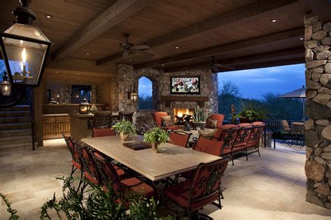 Outdoor Living Room Mediterranean Patio Phoenix By Rj Gurley
