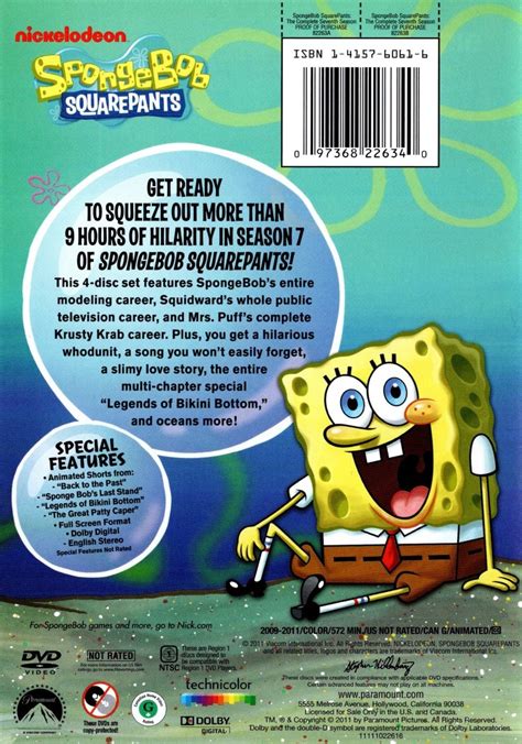 Nickelodeon Spongebob Squarepants Dvd Ph