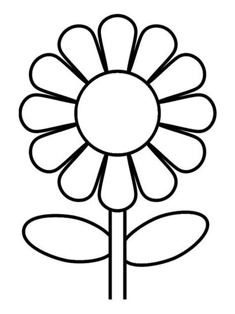 If you're looking for spring coloring pages, like tulips or spring holidays like st. Great Sunflower Coloring Page - Download & Print Online ...