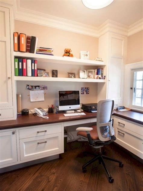 60 Adorable Small Office Furniture Ideas Roundecor Home Office