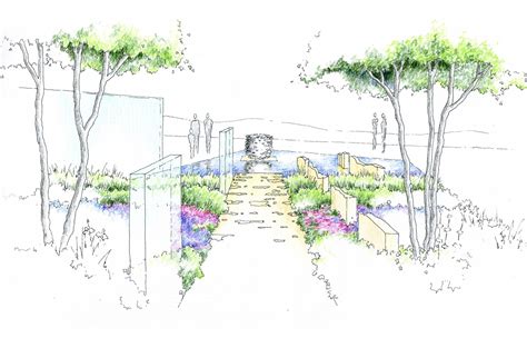 Get 10 Garden Design Drawing Background