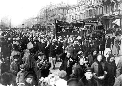 #OnThisDay 1917 thousands of female workers took to the streets of the ...