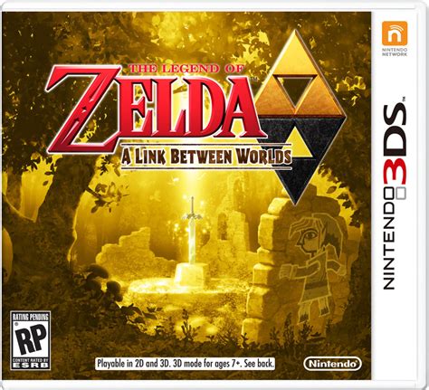 The Legend Of Zelda A Link Between Worlds Box Art Revealed Stick