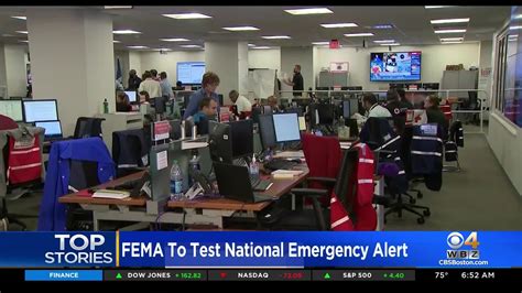 fema to test national emergency alert on phones tvs and radios thursday afternoon youtube