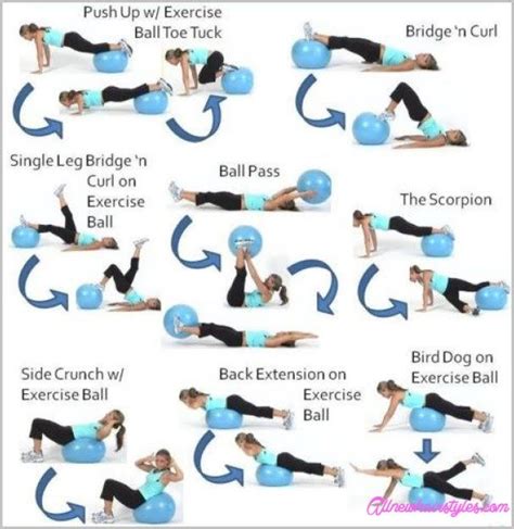 Abdominal Exercises Yoga Ball The 9 Best Stability Ball Exercises For