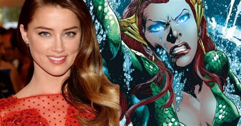 Amber Heard Confirmed For Justice League Movie Talks Mera Costume