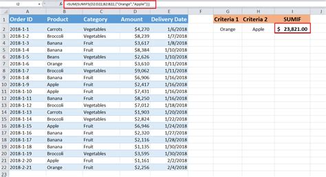 How To Use Sumif With Multiple Criteria In Excel Excelchat Excel