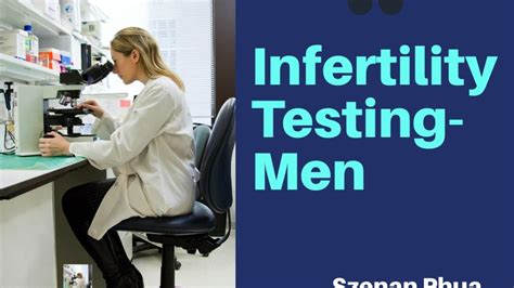 Infertility Testing For Male Youtube