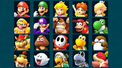 Nintendo Switch Mario Party Characters Lego Nintendo Nes
