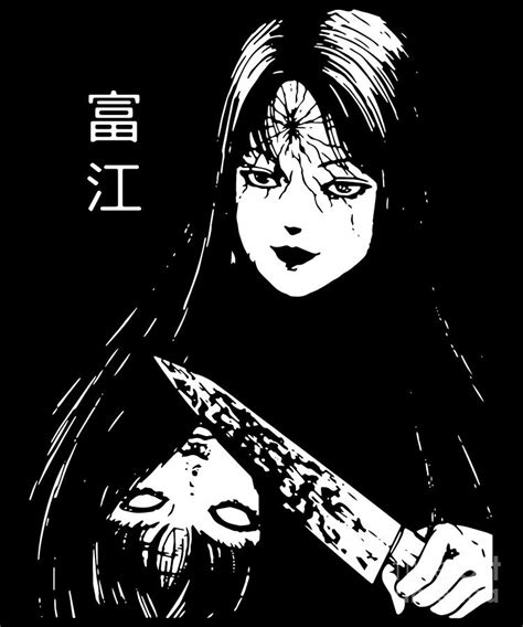 Love Tomie Uzumaki The Girl Horror Anime For Men Women Drawing By Anime Art Pixels