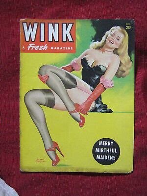 WINK Magazine Vol 2 3 October 1946 Peter Driben Cover EBay