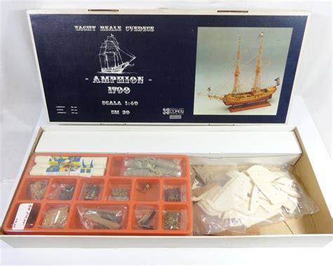 Corel Amphion 1790 Wooden Yacht Ship Model Kit Sm 20 140 Scale Made In