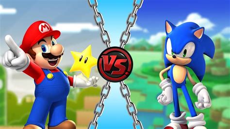 😂 Super Mario Vs Sonic The Hedgehog Super Mario Vs Sonic The Hedgehog