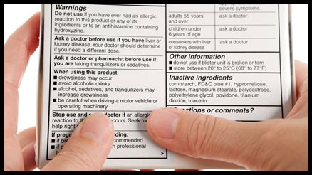 Fortunately, we carry blank labels in dozens of materials and colors. Tips To Read Your Over-The-Counter Medication Label